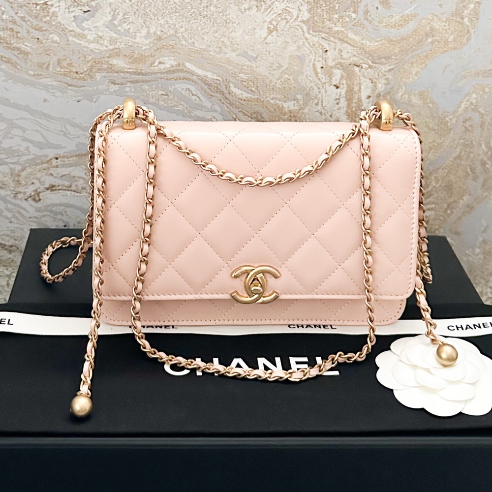 Chanel Calfskin Quilted Perfect Fit Wallet On Chain Crossbody Bag - Picture 3 of 14